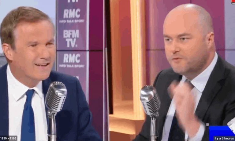 Dupont-Aignan qui défend les antisémites sur BFM- VIDEO ...