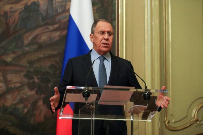 FILE PHOTO: UN Secretary-General Antonio Guterres visits Moscow