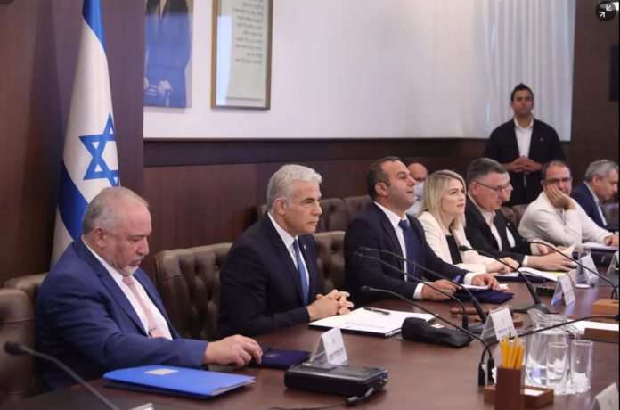 2022-07-24 19_56_14-_Un événement grave qui affectera nos relations__ Lapid dans un message dramatiq